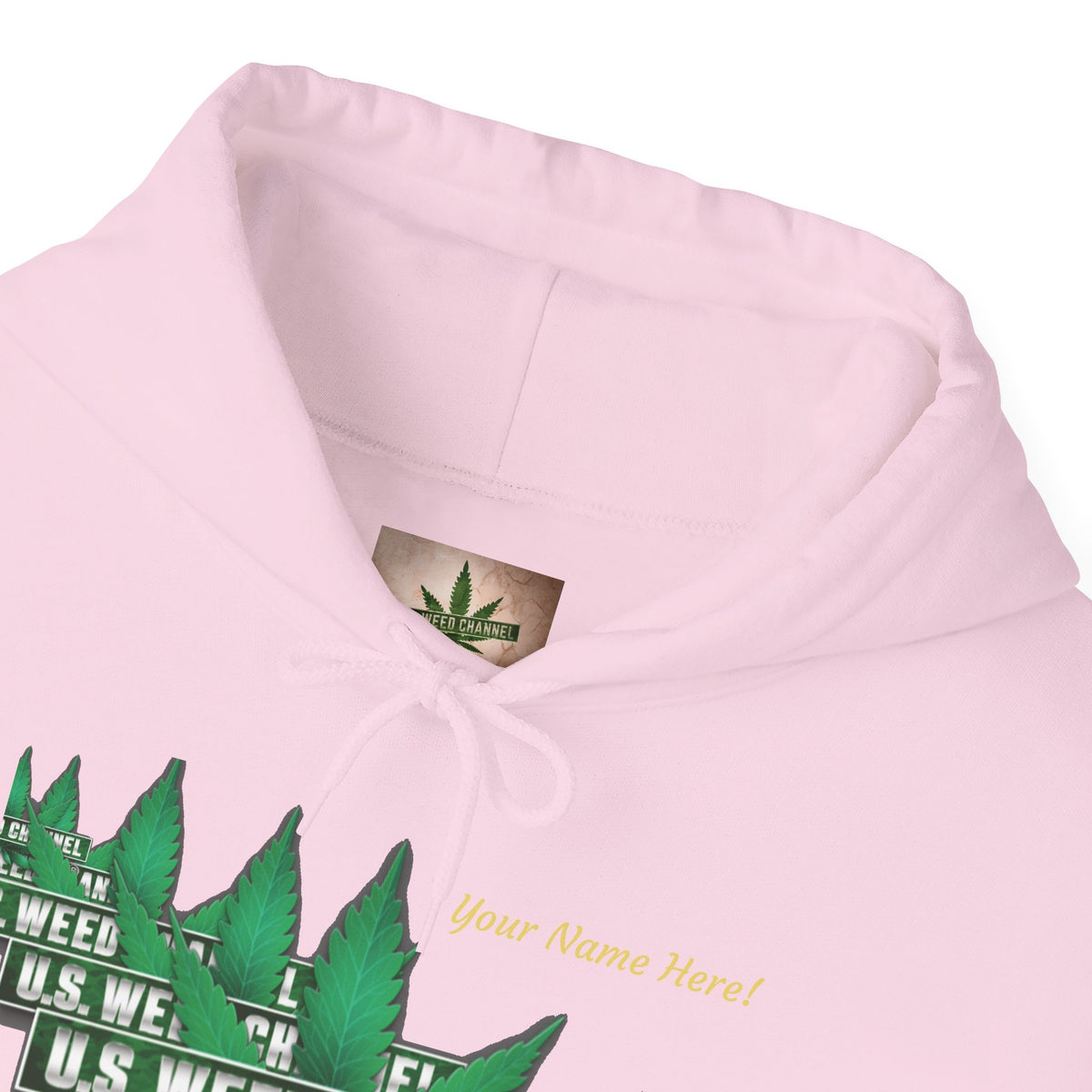 U.S. Weed Channel Hoodie — Repeater Logo Pullover