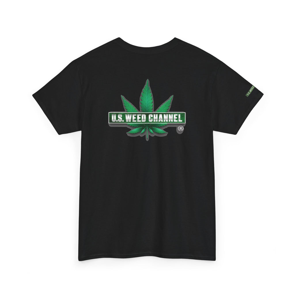 U.S. WEED CHANNEL 'Basics' T-Shirt – USWC Logo Tee