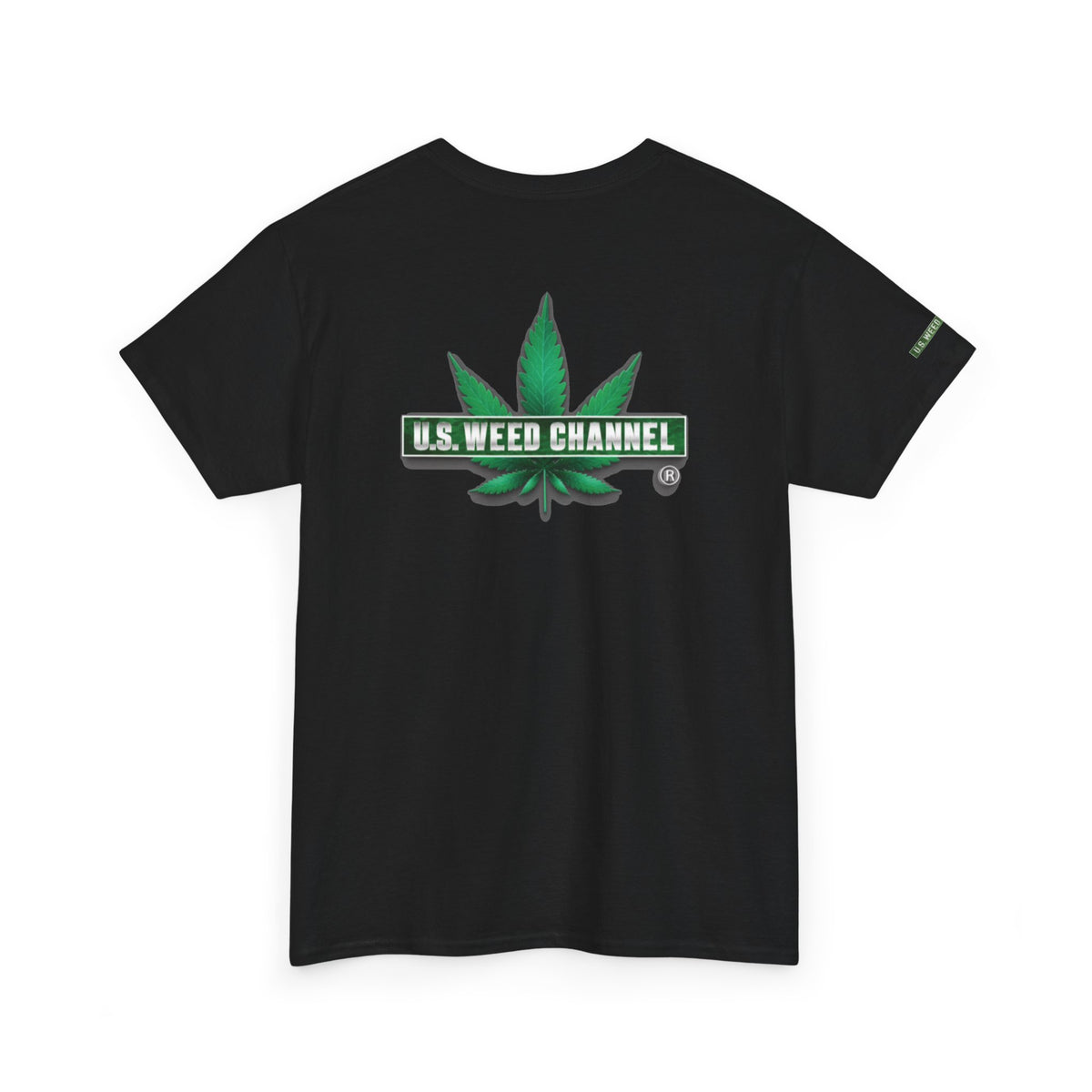 U.S. WEED CHANNEL 'Basics' T-Shirt – USWC Logo Tee