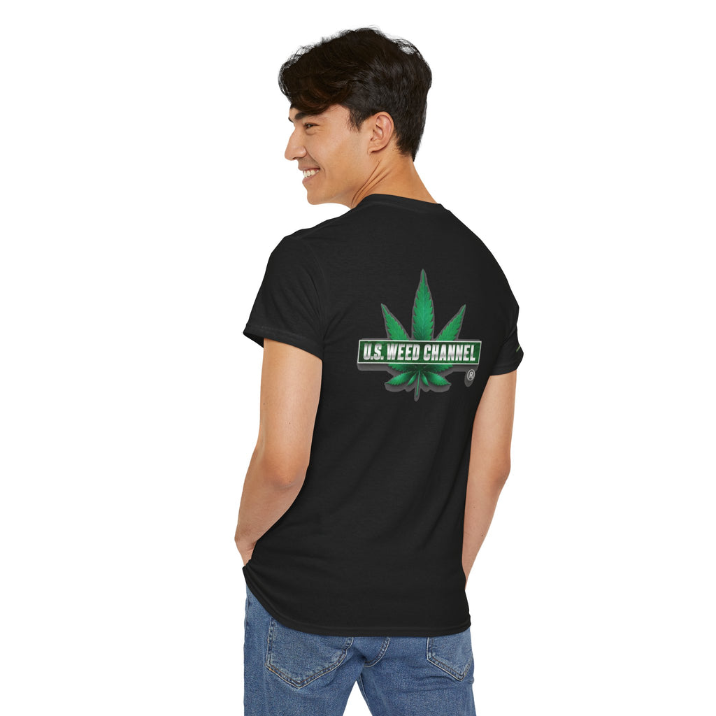 U.S. WEED CHANNEL 'Basics' T-Shirt – USWC Logo Tee