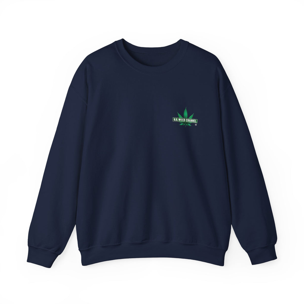 U.S. WEED CHANNEL Basics - Crewneck Everyone Sweatshirt