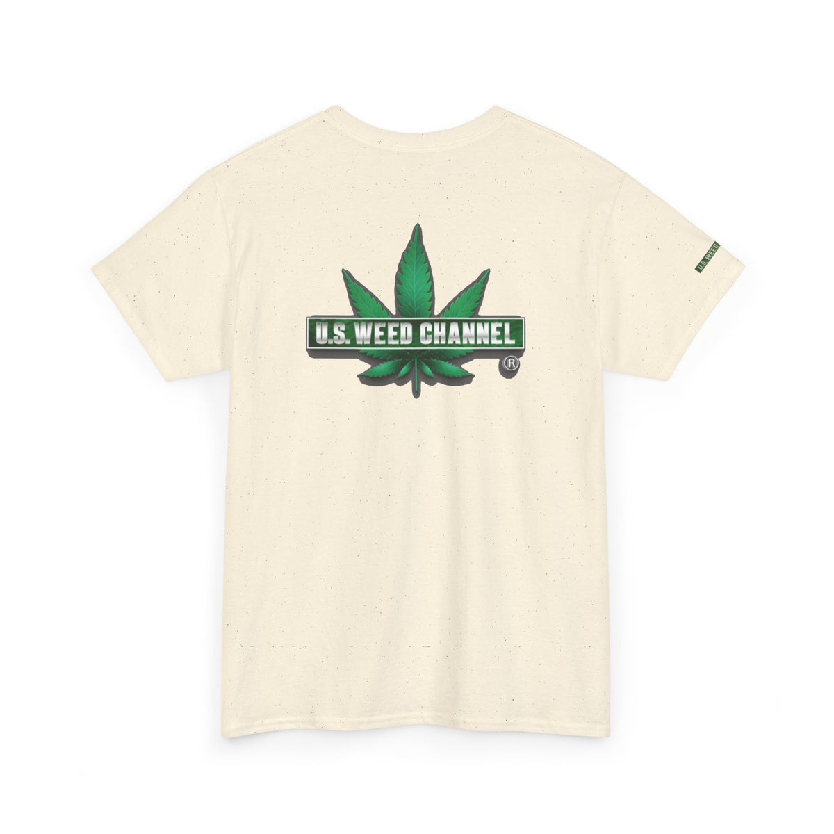 U.S. WEED CHANNEL 'Basics' T-Shirt – USWC Logo Tee
