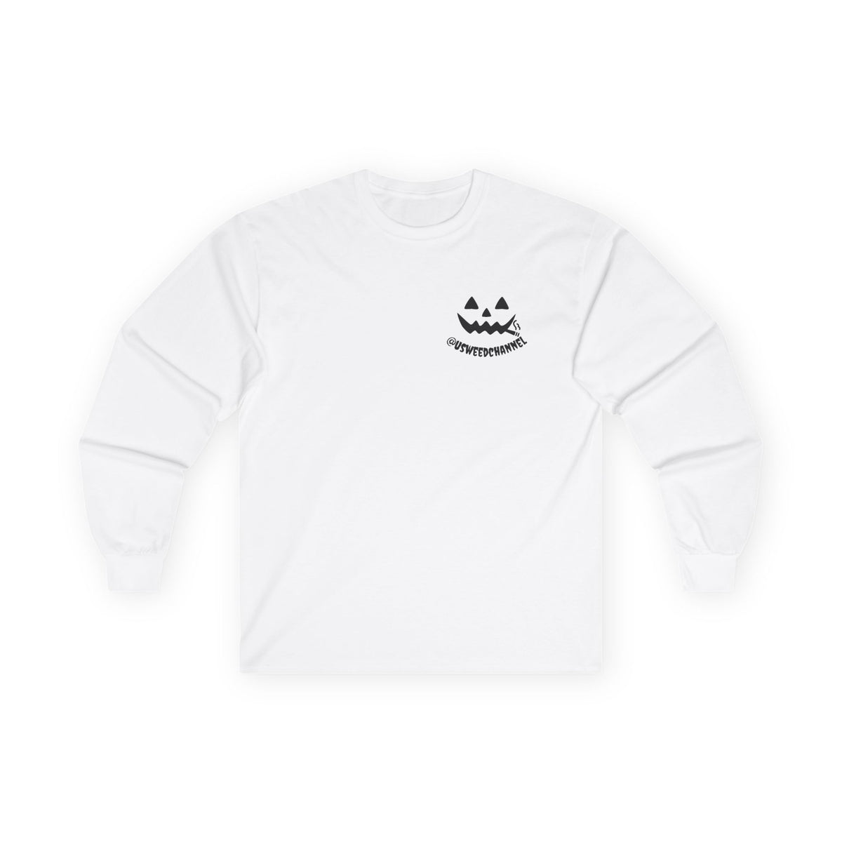 'Puffin' Jack' Halloween Long Sleeve Tee with QR Code