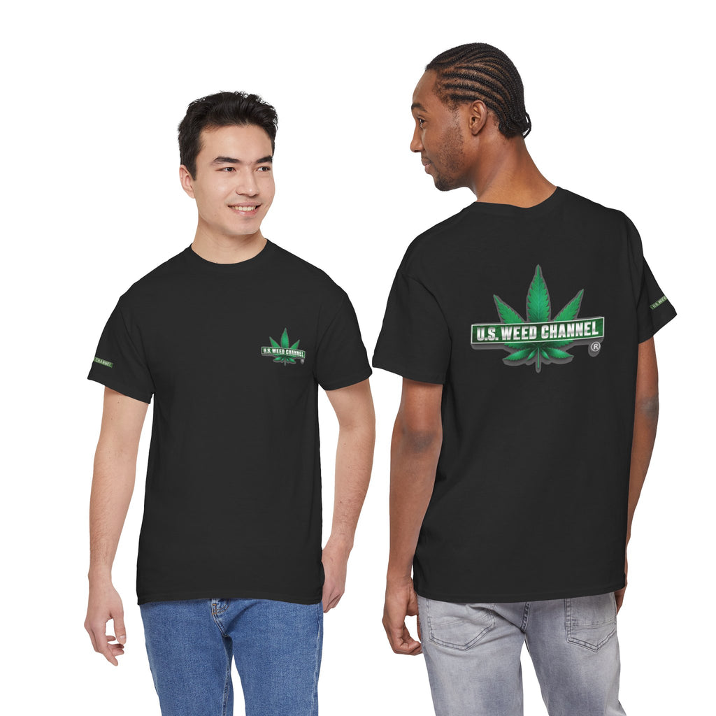 U.S. WEED CHANNEL 'Basics' T-Shirt – USWC Logo Tee