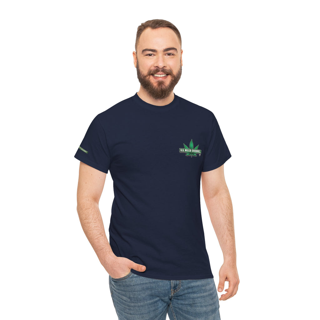 U.S. WEED CHANNEL 'Basics' T-Shirt – USWC Logo Tee