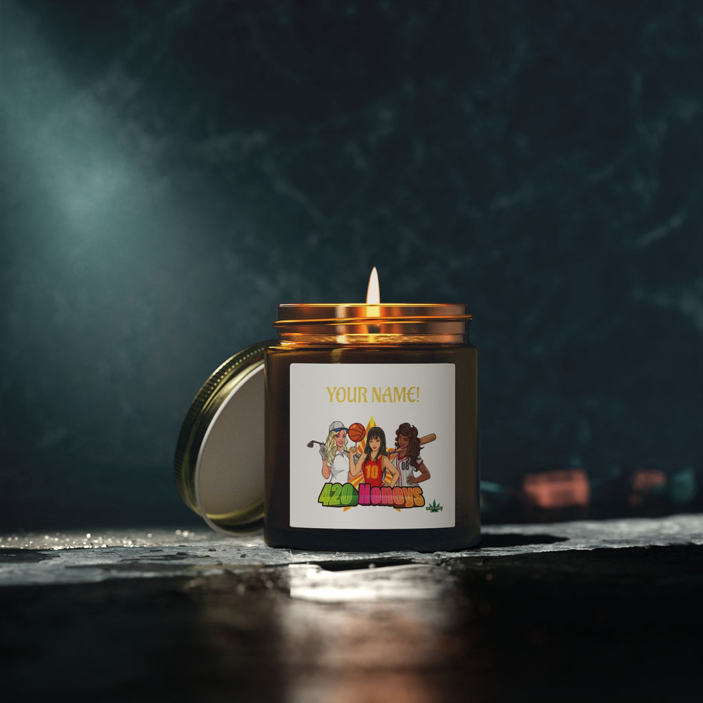 PERSONALIZED! 420 Honeys - Girl-Power-Safety-Meeting-Deluxe - Scented Candles