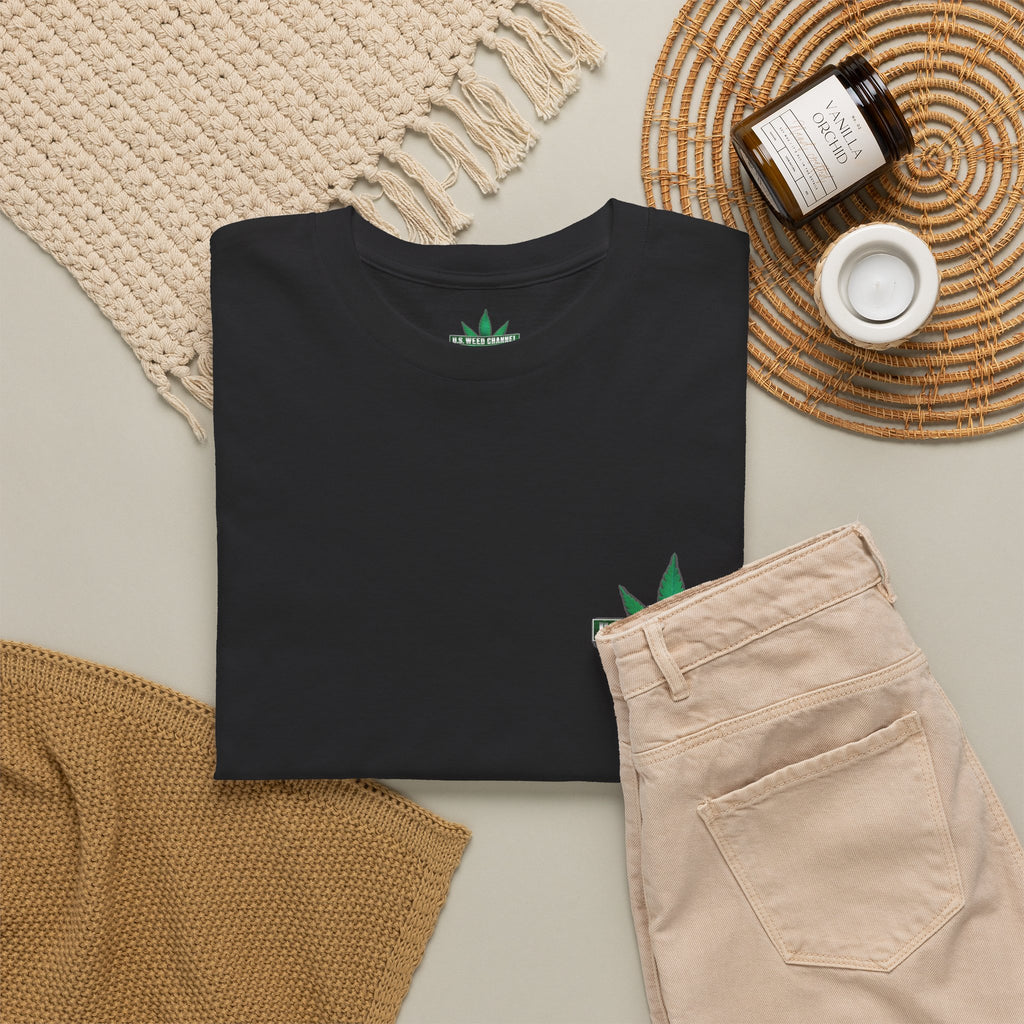 U.S. WEED CHANNEL 'Basics' T-Shirt – USWC Logo Tee