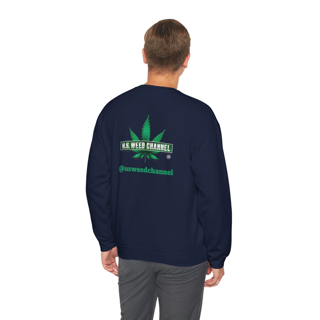 U.S. WEED CHANNEL Basics - Crewneck Everyone Sweatshirt