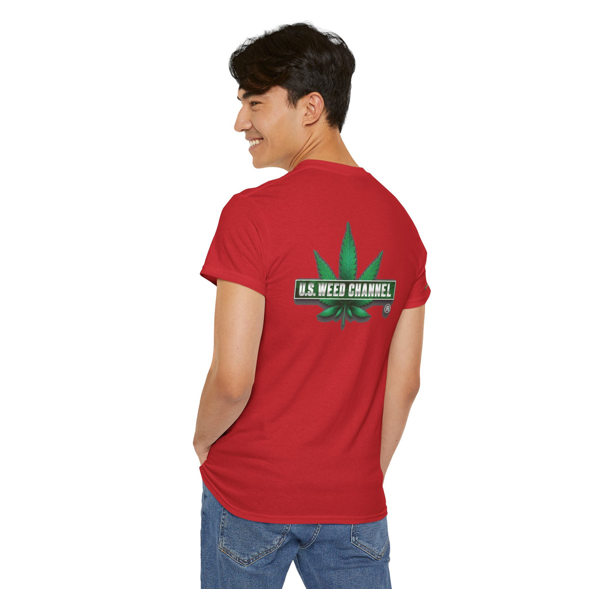 U.S. WEED CHANNEL 'Basics' T-Shirt – USWC Logo Tee