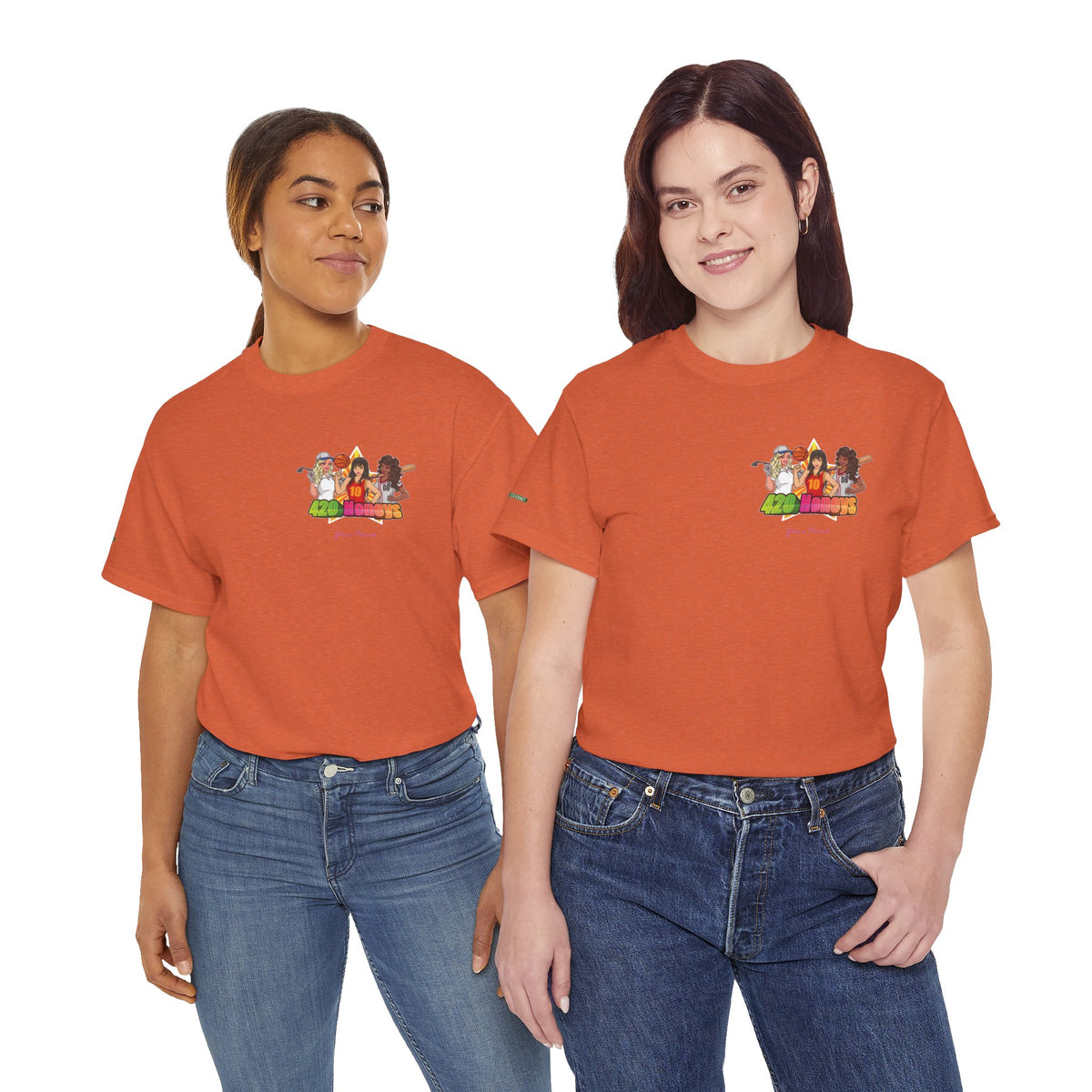 420 Honeys 'Basics' T-Shirt – USWC Logo Tee