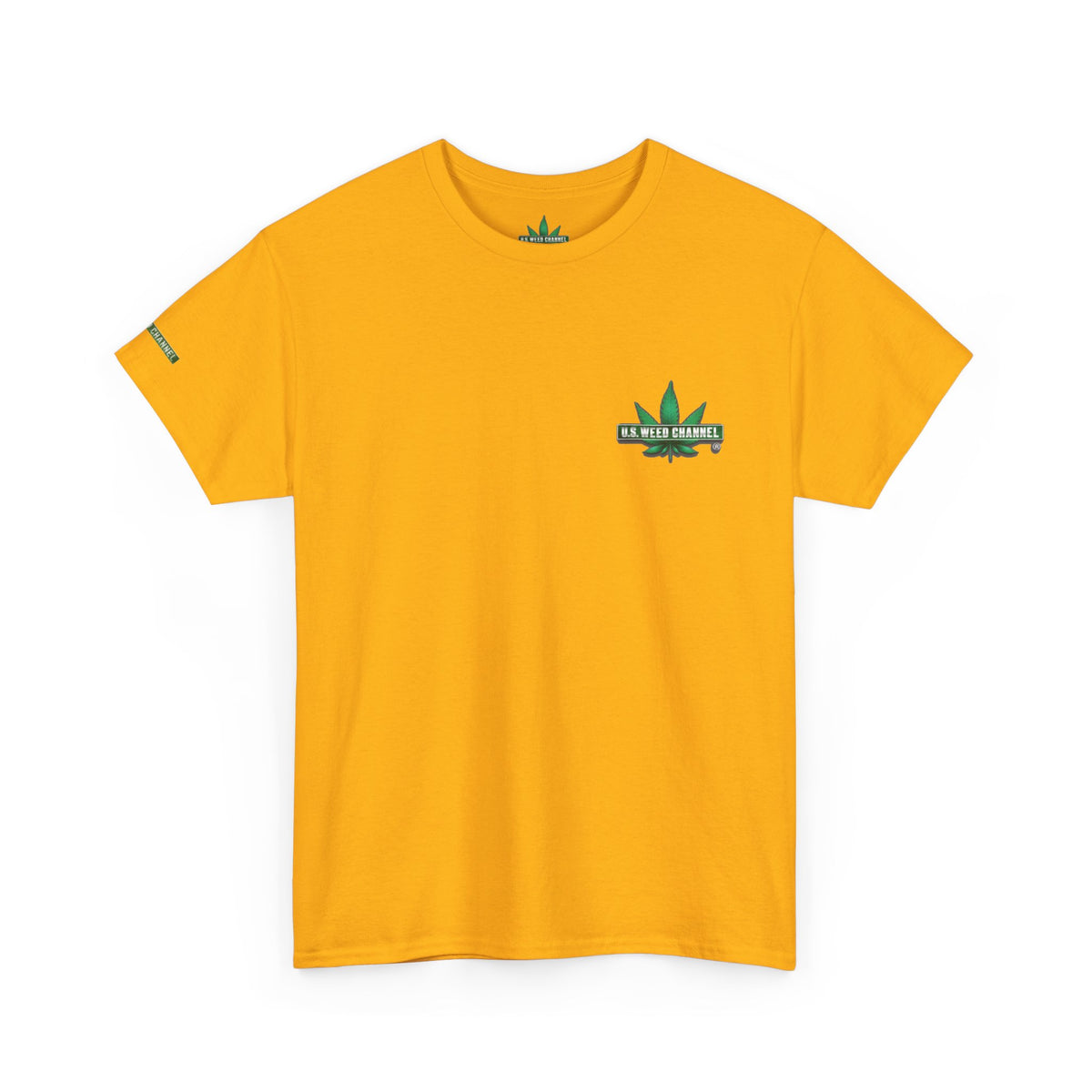 U.S. WEED CHANNEL 'Basics' T-Shirt – USWC Logo Tee