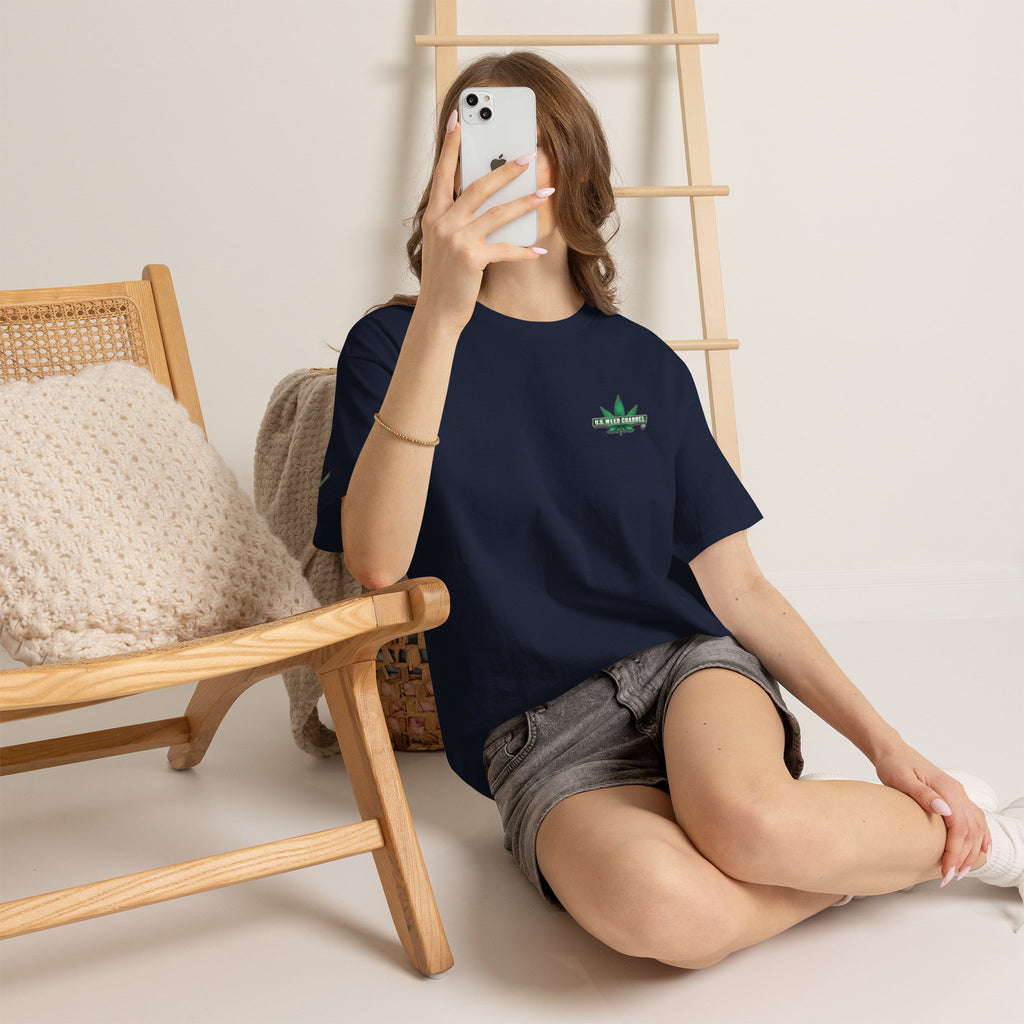 U.S. WEED CHANNEL 'Basics' T-Shirt – USWC Logo Tee