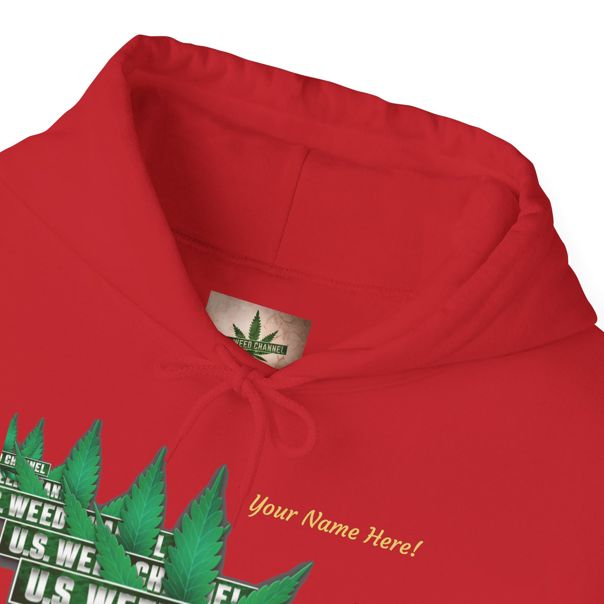 U.S. Weed Channel Hoodie — Repeater Logo Pullover