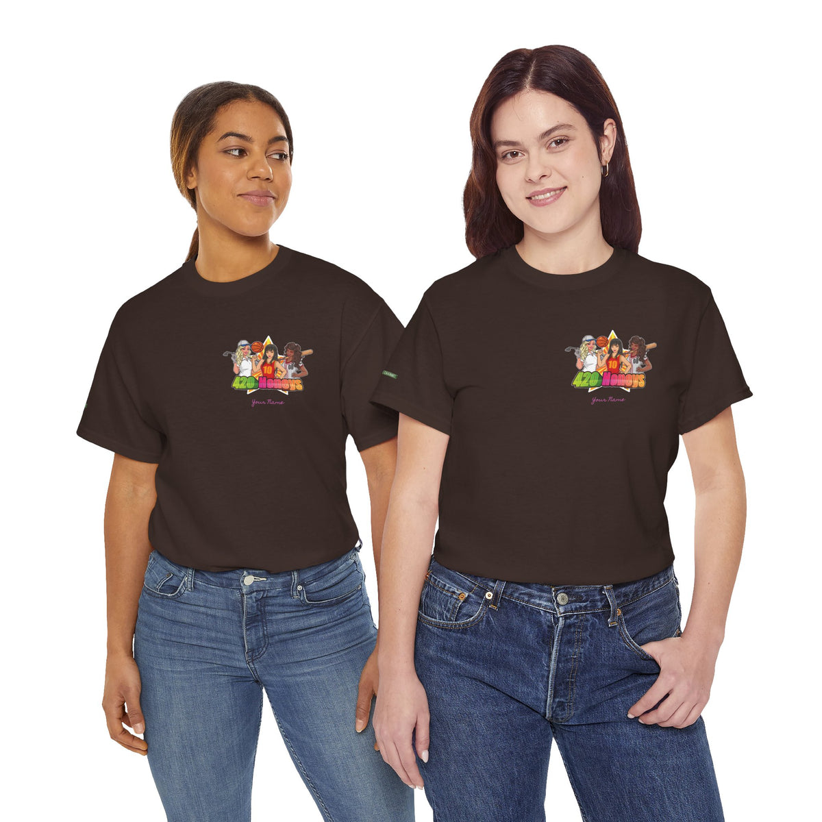 420 Honeys 'Basics' T-Shirt – USWC Logo Tee