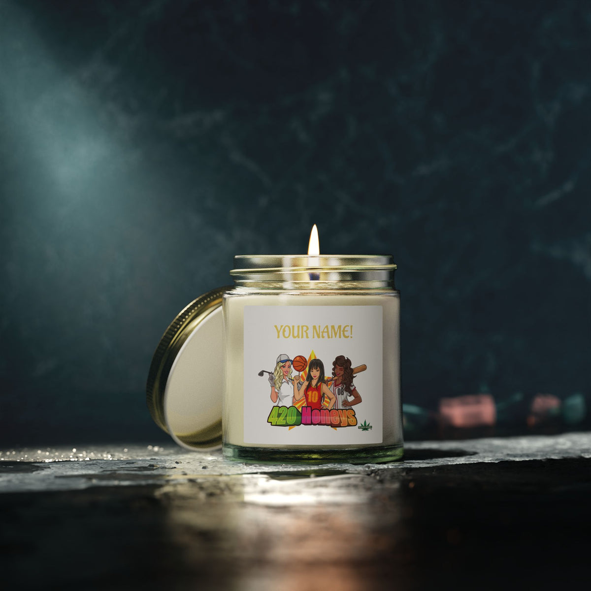 PERSONALIZED! 420 Honeys - Girl-Power-Safety-Meeting-Deluxe - Scented Candles