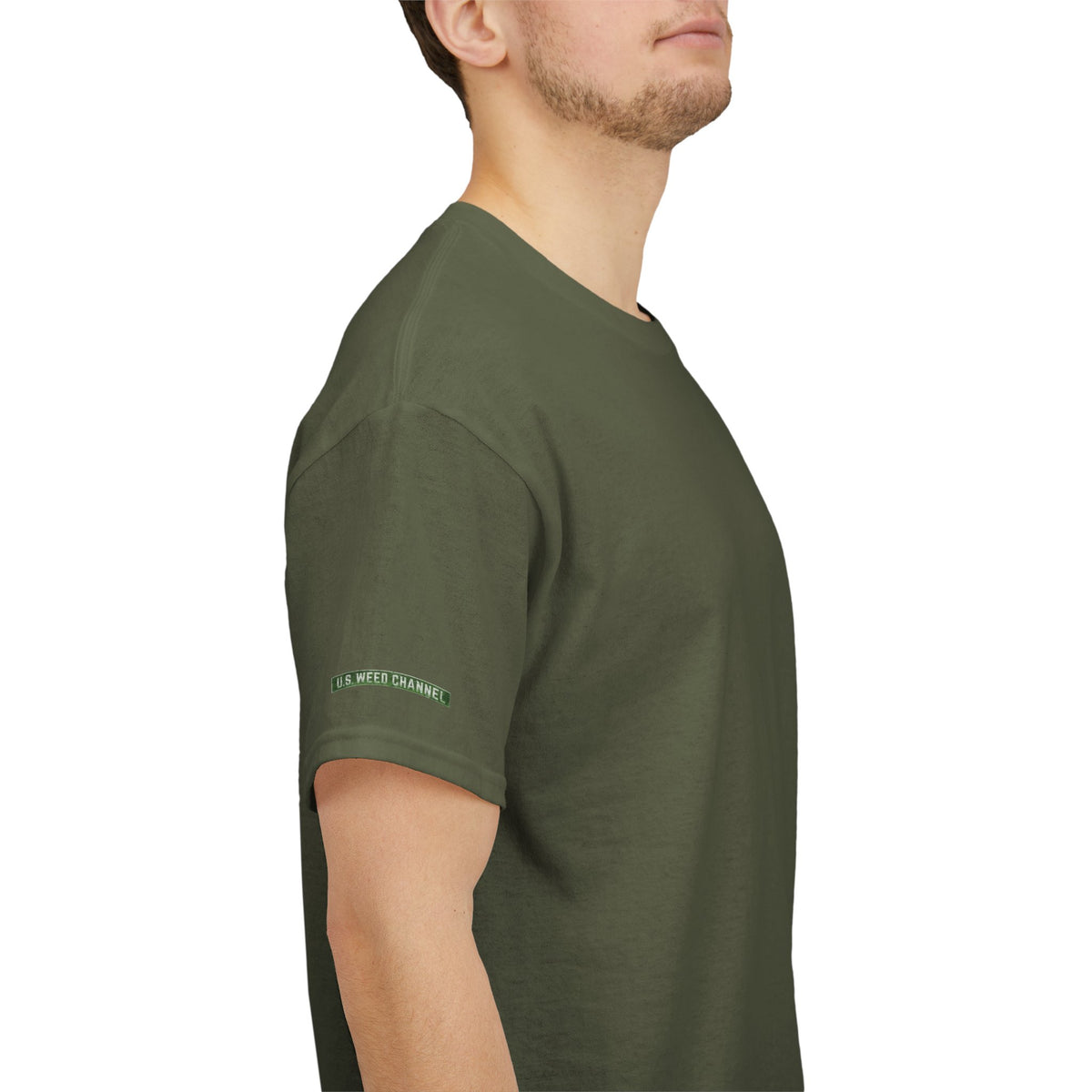 U.S. WEED CHANNEL 'Basics' T-Shirt – USWC Logo Tee