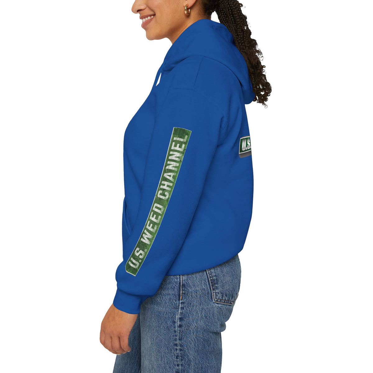 U.S. Weed Channel Hoodie — Repeater Logo Pullover