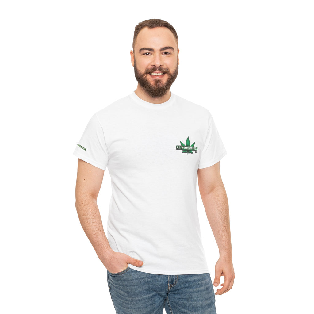 U.S. WEED CHANNEL 'Basics' T-Shirt – USWC Logo Tee
