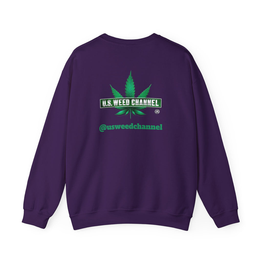 U.S. WEED CHANNEL Basics - Crewneck Everyone Sweatshirt