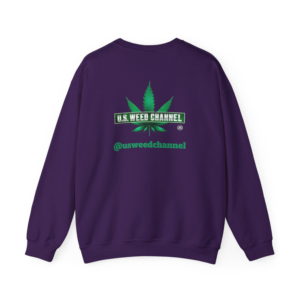 U.S. WEED CHANNEL Basics - Crewneck Everyone Sweatshirt