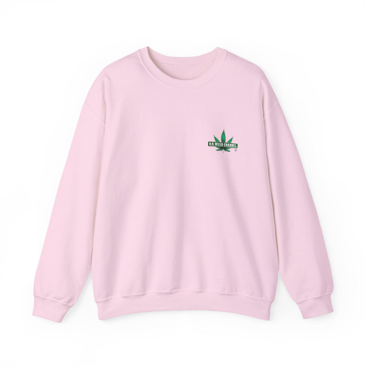 U.S. WEED CHANNEL Basics - Crewneck Everyone Sweatshirt