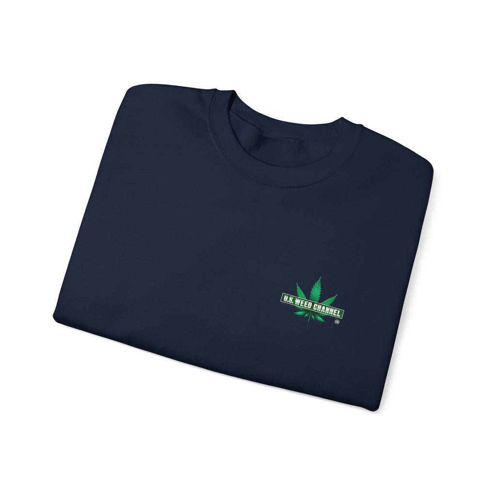 U.S. WEED CHANNEL Basics - Crewneck Everyone Sweatshirt