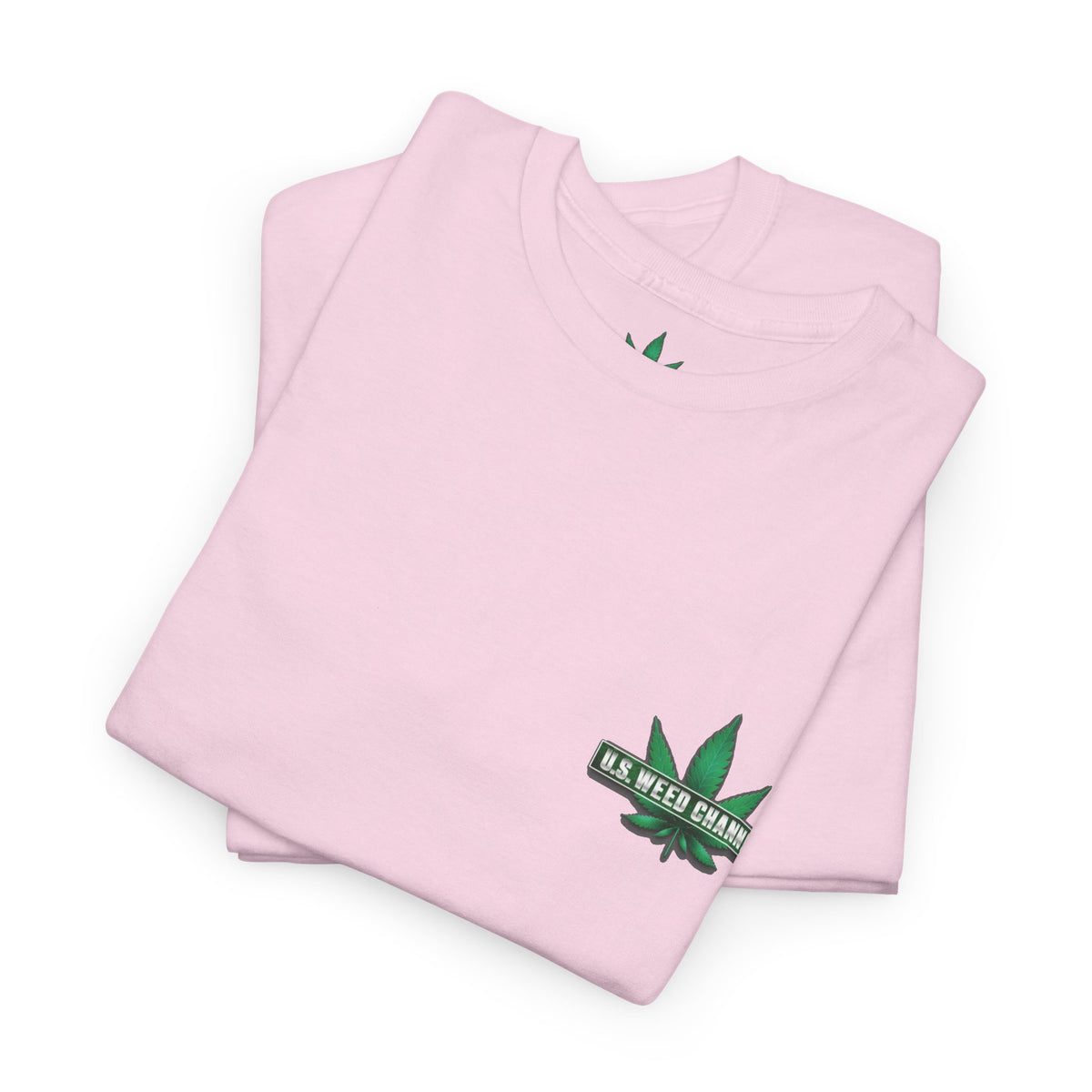 U.S. WEED CHANNEL 'Basics' T-Shirt – USWC Logo Tee