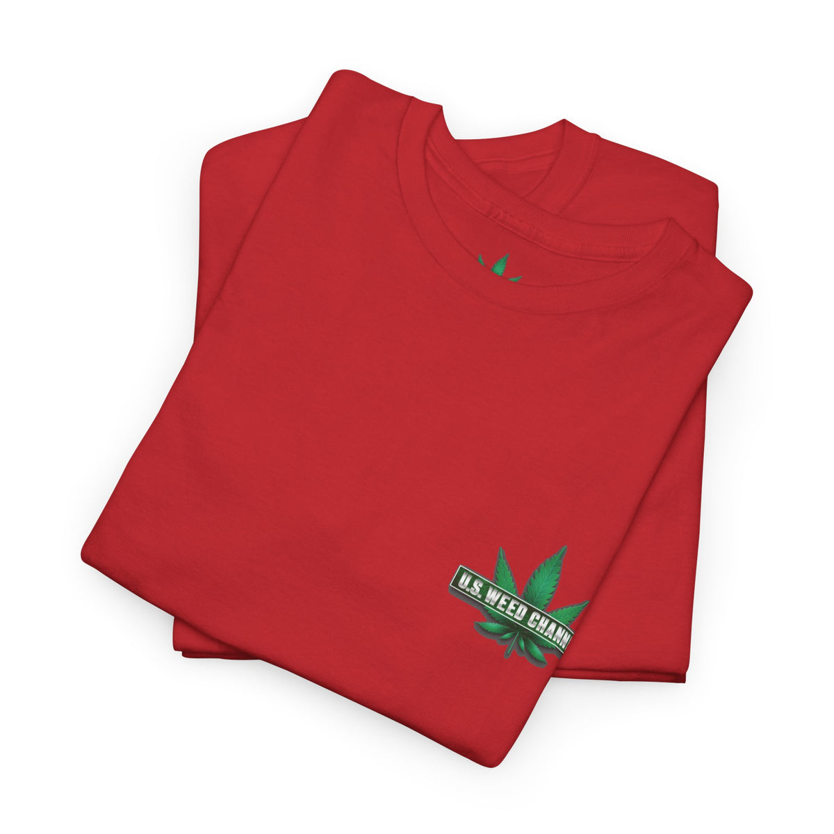 U.S. WEED CHANNEL 'Basics' T-Shirt – USWC Logo Tee