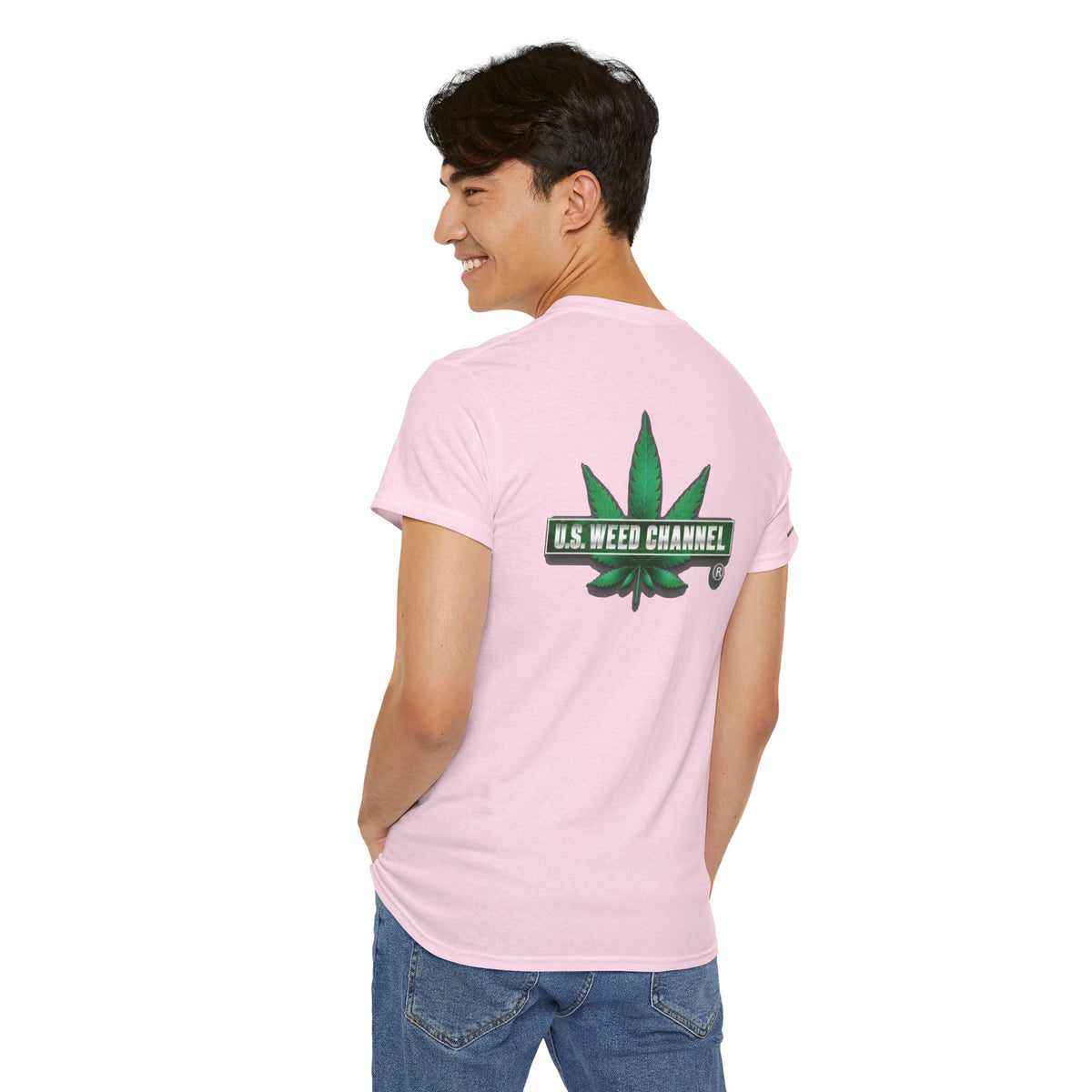 U.S. WEED CHANNEL 'Basics' T-Shirt – USWC Logo Tee