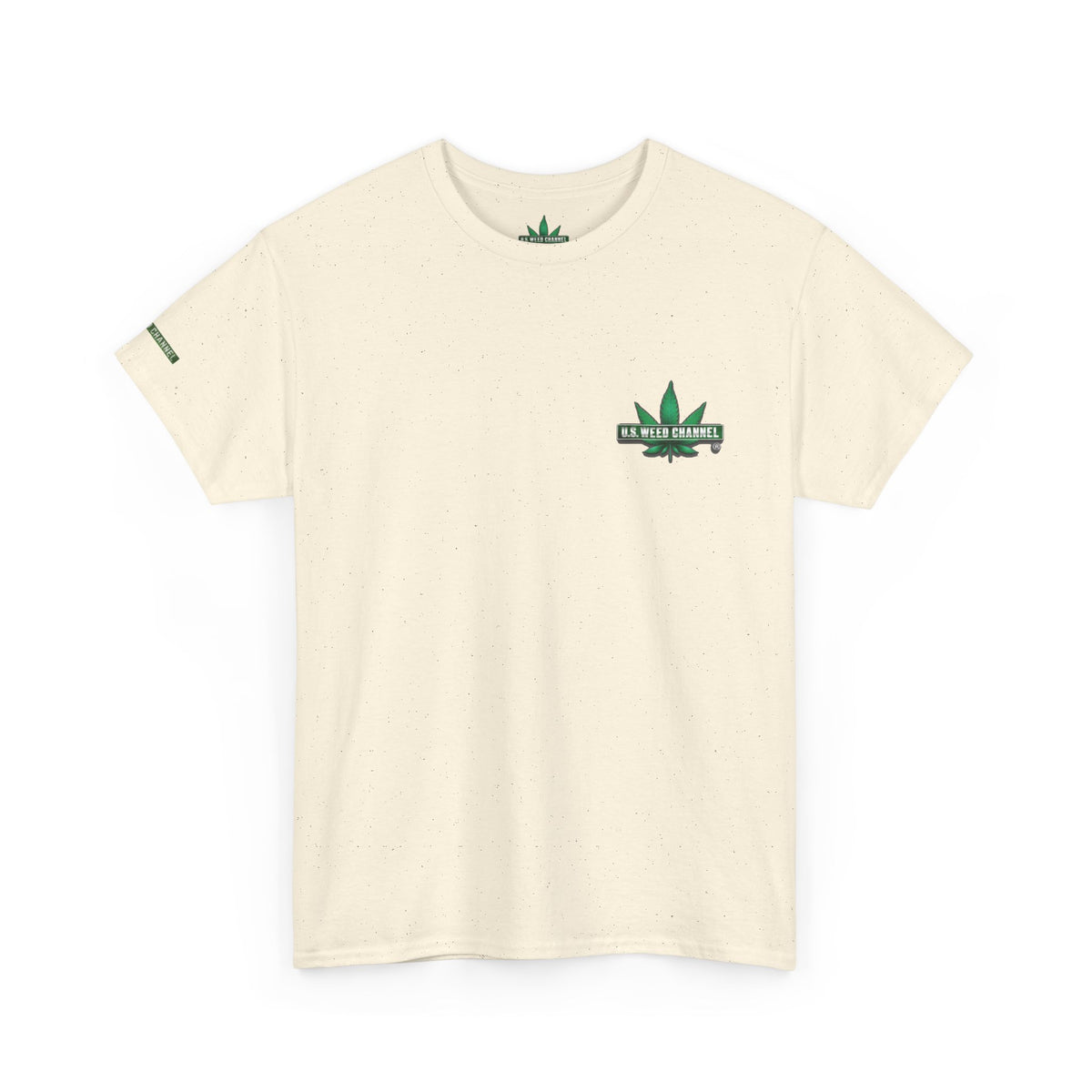 U.S. WEED CHANNEL 'Basics' T-Shirt – USWC Logo Tee