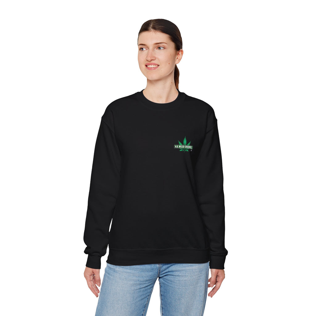 U.S. WEED CHANNEL Basics - Crewneck Everyone Sweatshirt