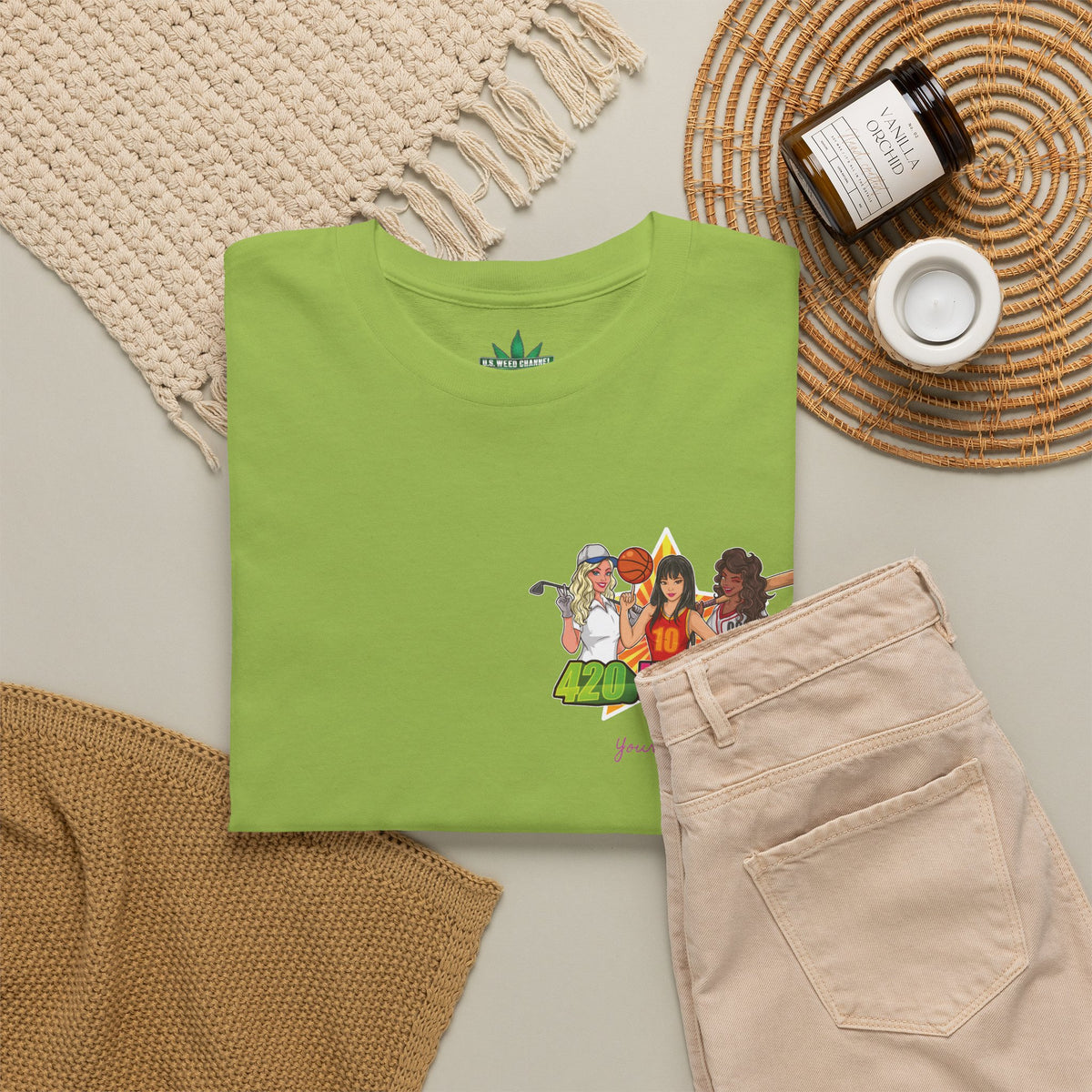420 Honeys 'Basics' T-Shirt – USWC Logo Tee