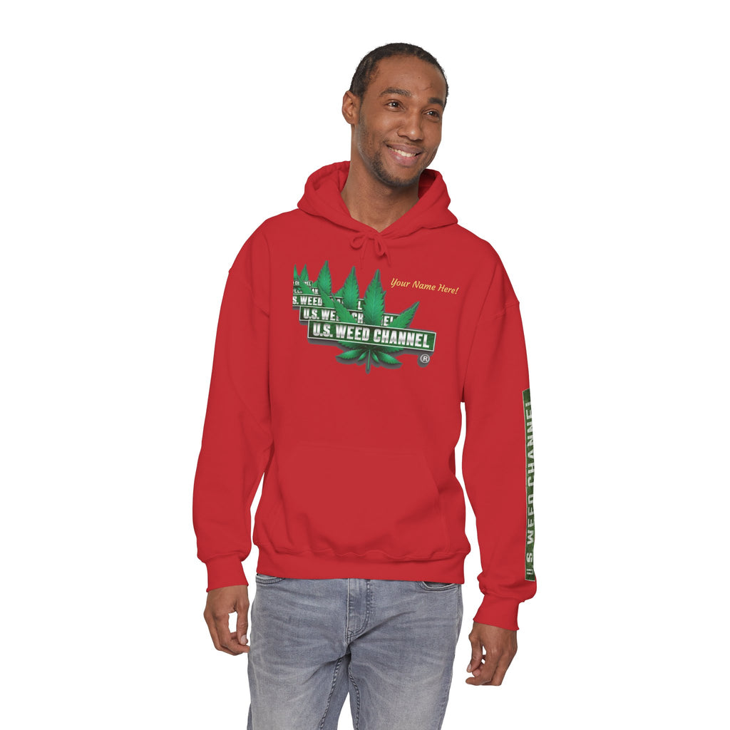 U.S. Weed Channel Hoodie — Repeater Logo Pullover