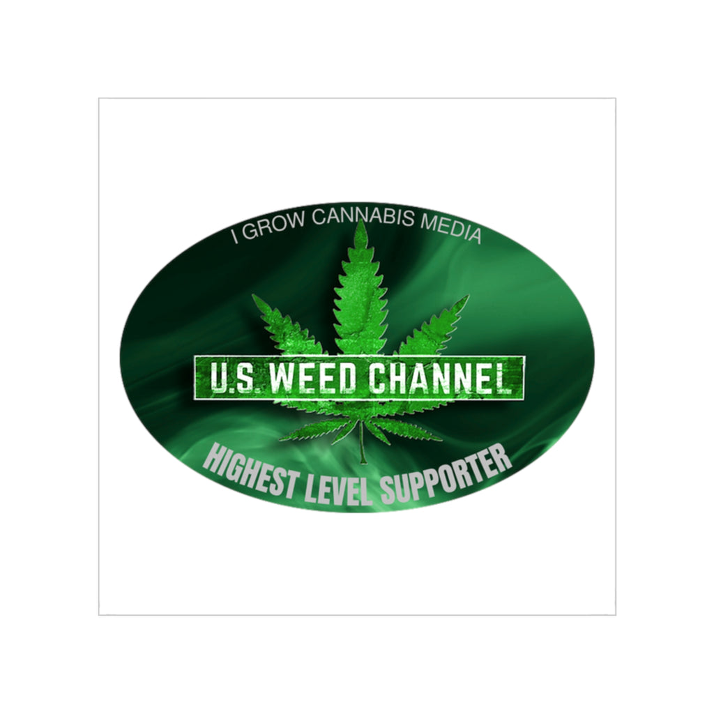 Green Supporter Sticker