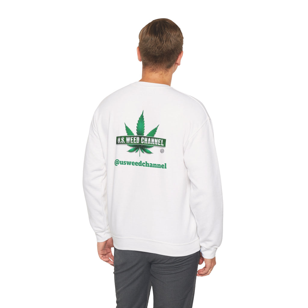 U.S. WEED CHANNEL Basics - Crewneck Everyone Sweatshirt