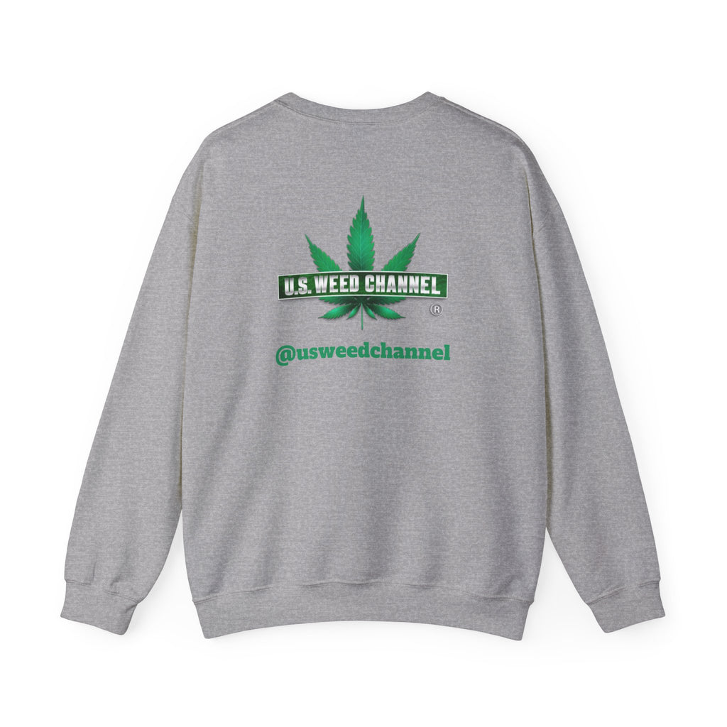 U.S. WEED CHANNEL Basics - Crewneck Everyone Sweatshirt