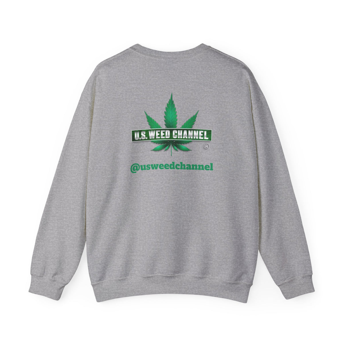 U.S. WEED CHANNEL Basics - Crewneck Everyone Sweatshirt