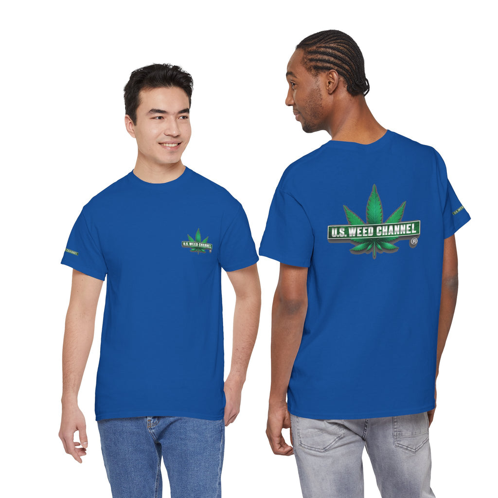 U.S. WEED CHANNEL 'Basics' T-Shirt – USWC Logo Tee