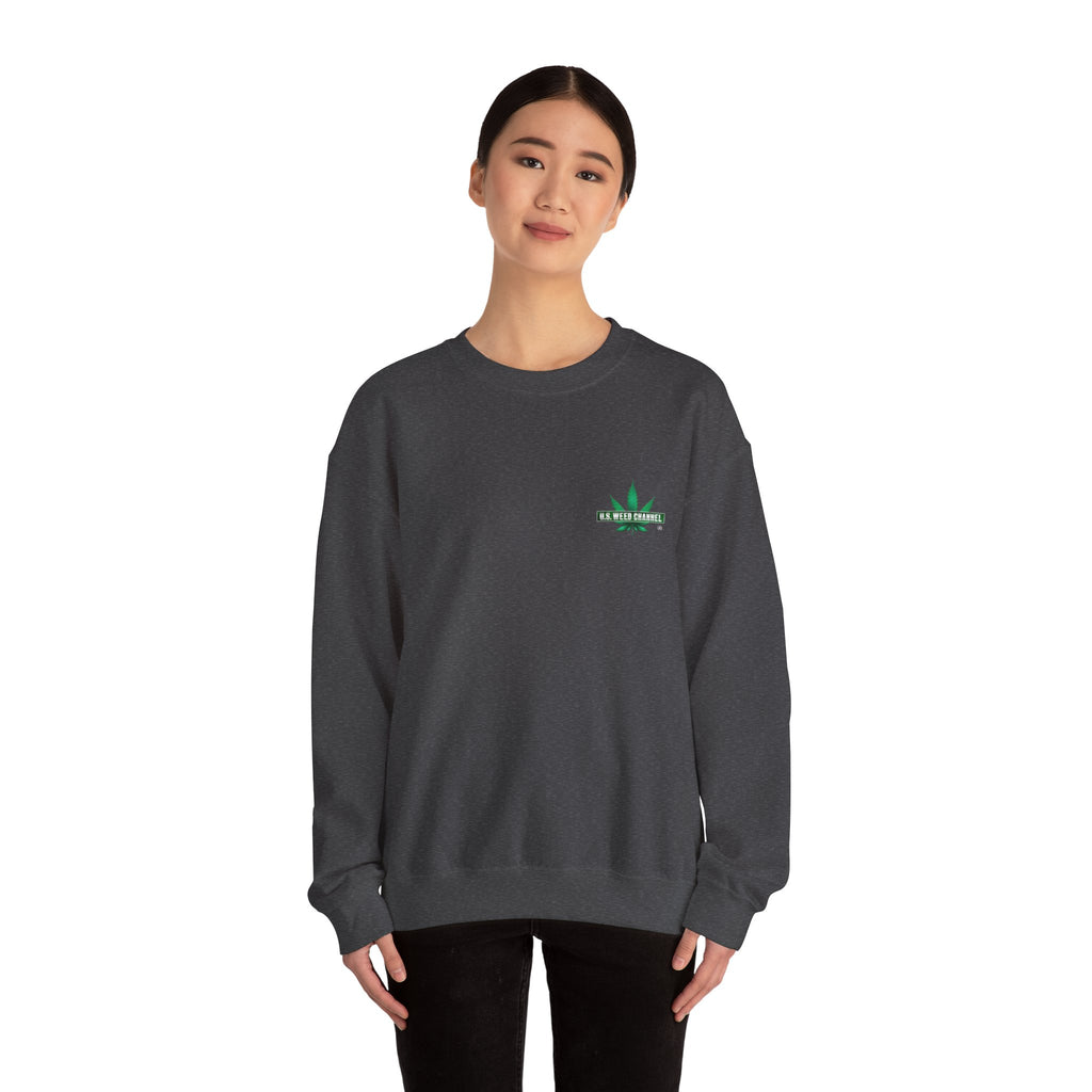 U.S. WEED CHANNEL Basics - Crewneck Everyone Sweatshirt