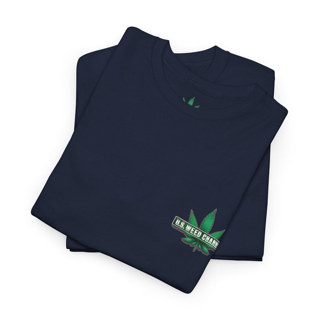 U.S. WEED CHANNEL 'Basics' T-Shirt – USWC Logo Tee