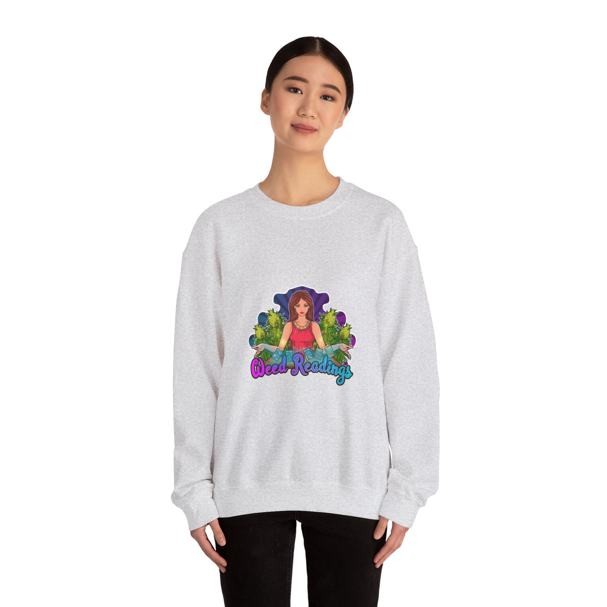 Unisex Heavy Blend™ Weed Readings Crewneck Sweatshirt