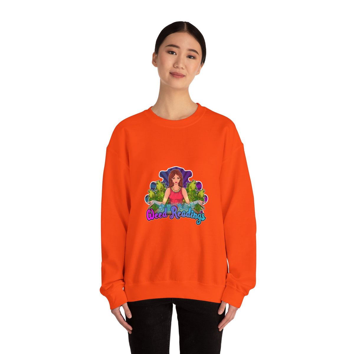 Unisex Heavy Blend™ Weed Readings Crewneck Sweatshirt