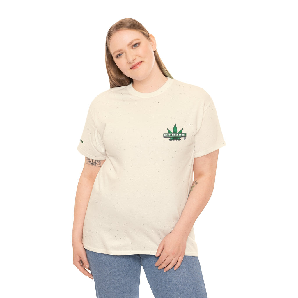 U.S. WEED CHANNEL 'Basics' T-Shirt – USWC Logo Tee