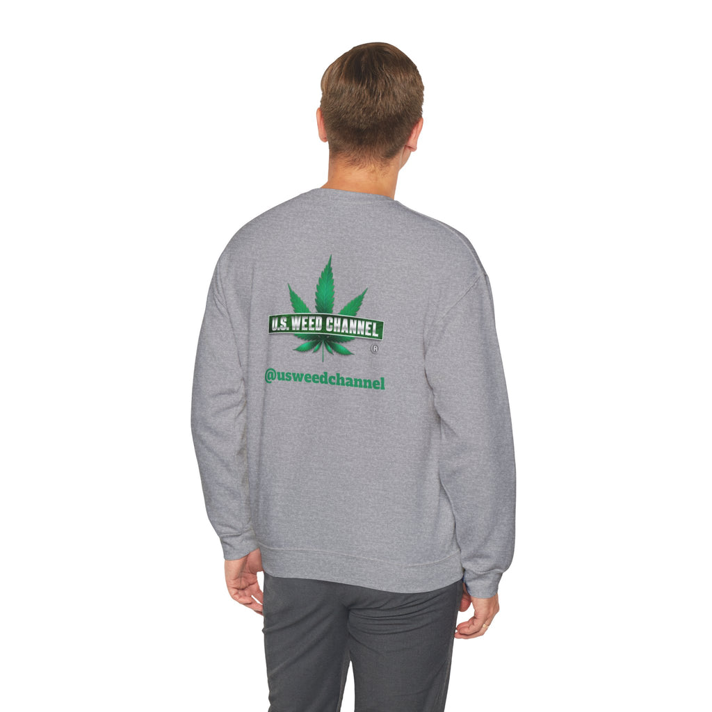 U.S. WEED CHANNEL Basics - Crewneck Everyone Sweatshirt