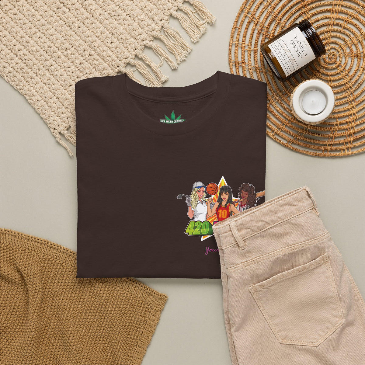 420 Honeys 'Basics' T-Shirt – USWC Logo Tee