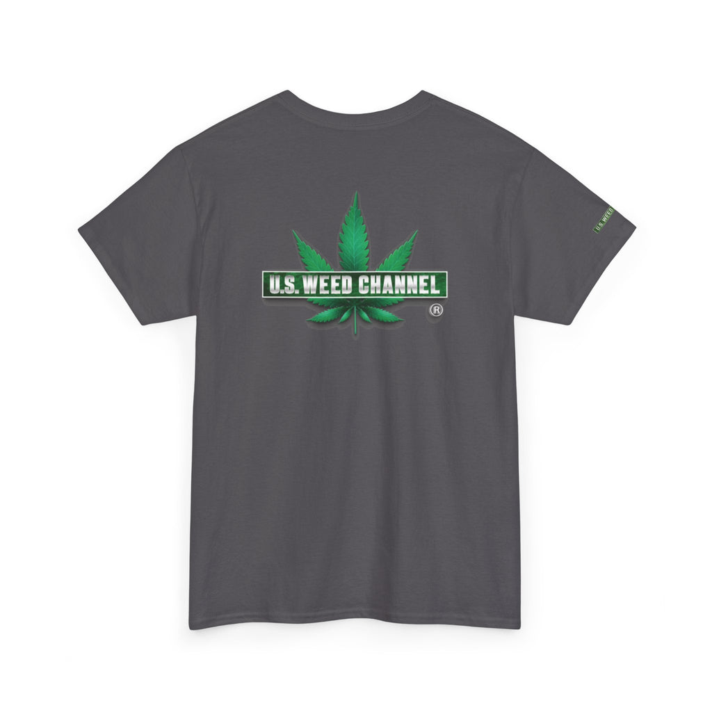U.S. WEED CHANNEL 'Basics' T-Shirt – USWC Logo Tee