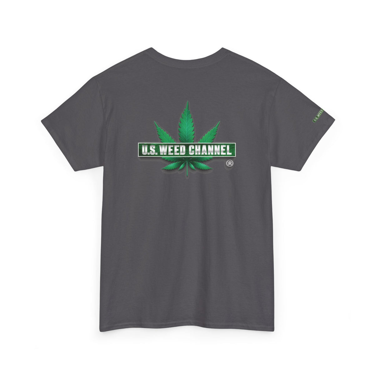 U.S. WEED CHANNEL 'Basics' T-Shirt – USWC Logo Tee
