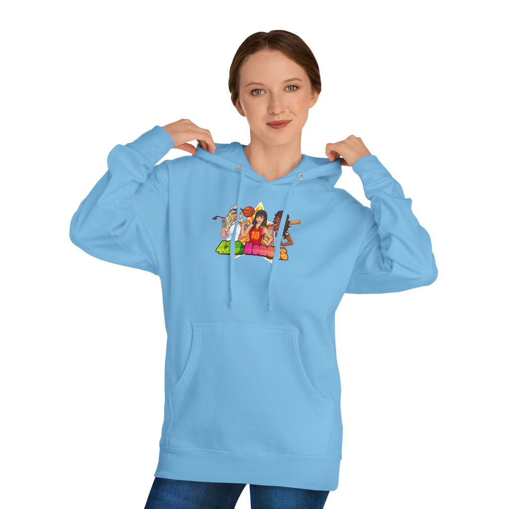 420 Honeys Women’s Cropped Hooded Sweatshirt