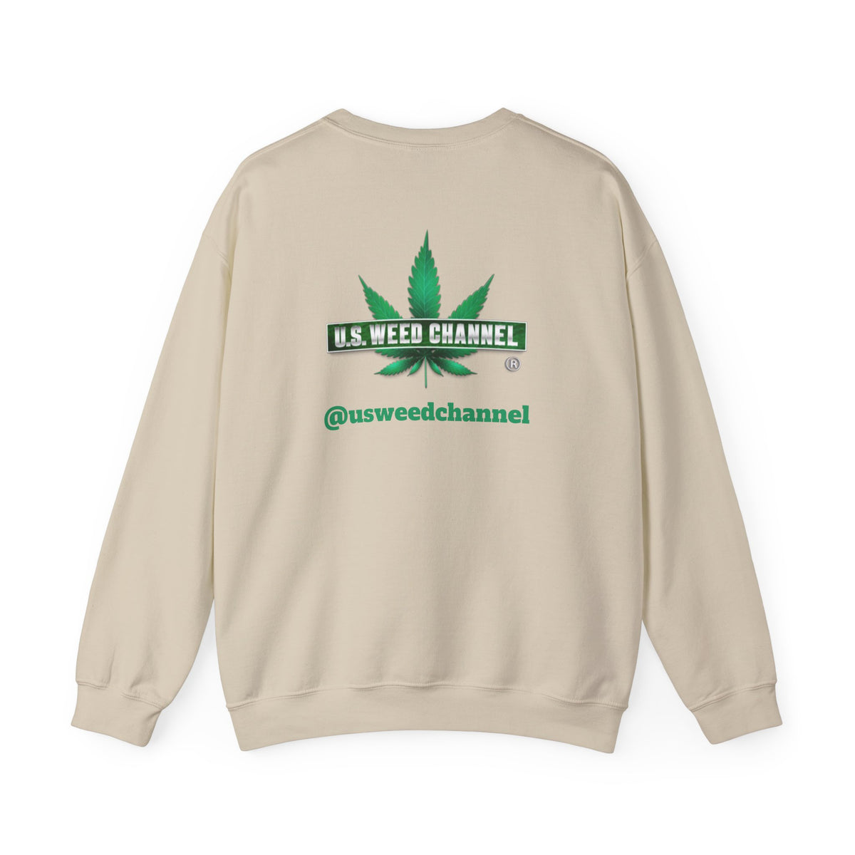 U.S. WEED CHANNEL Basics - Crewneck Everyone Sweatshirt