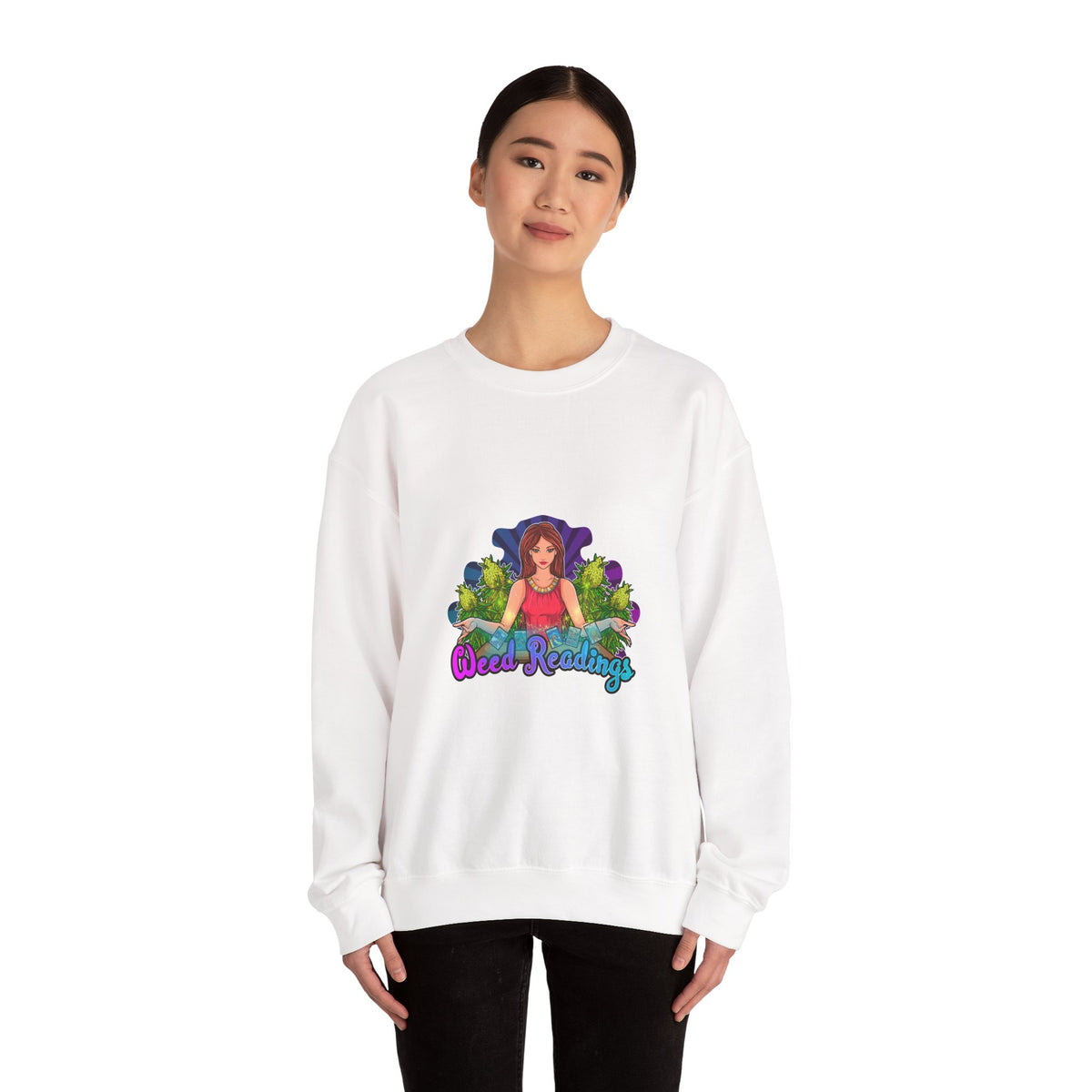 Unisex Heavy Blend™ Weed Readings Crewneck Sweatshirt